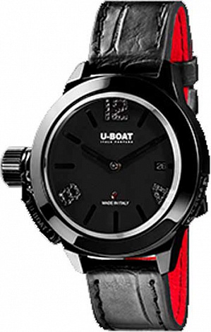Replica U-BOAT Classico 40 IPB BLACK DIAMONDS 6951 watch